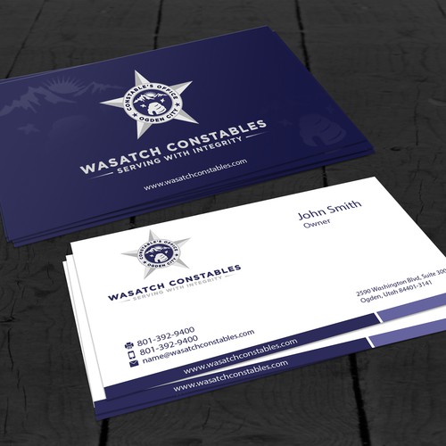 Business Card and Stationary for progressive law enforcement agency!
