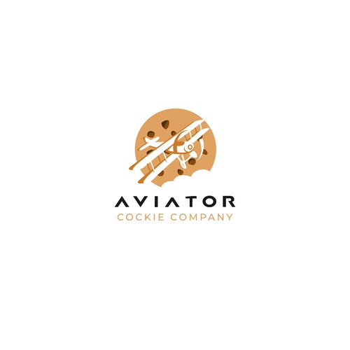 Cookies company with aviation theme