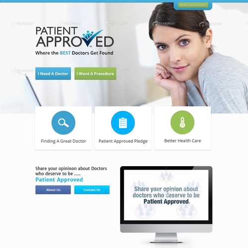 Help Patient Approved with a new website design