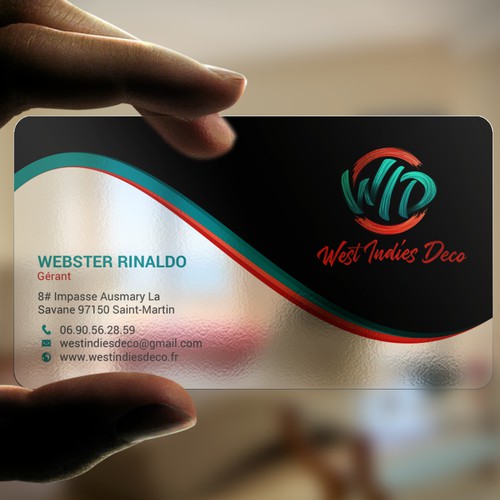 Business card design