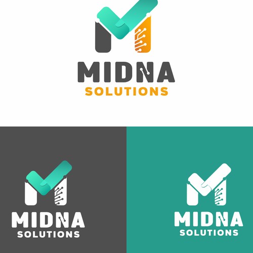 Midna solution logo for their bussines