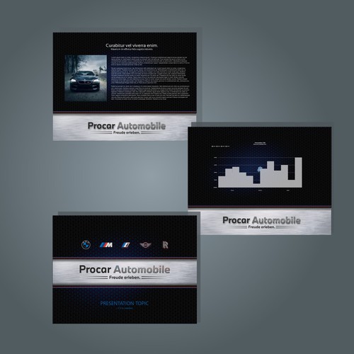 Power point prezentation template for automotive