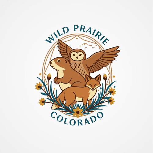 Logo Design For Wild Prairie Colorado
