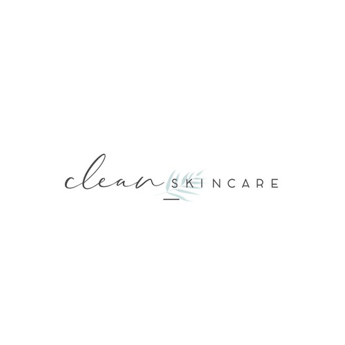 Logo an website for Clean Skincare