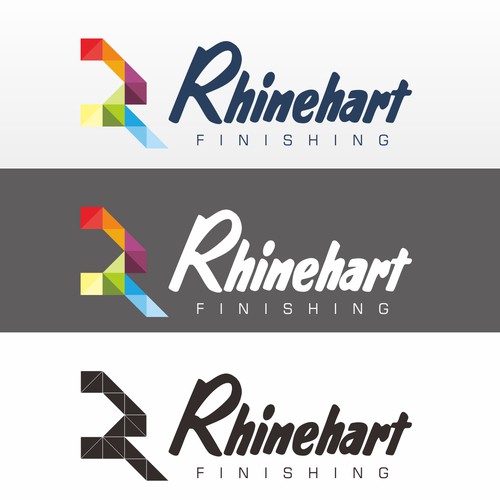 Full color logo for rhinehart