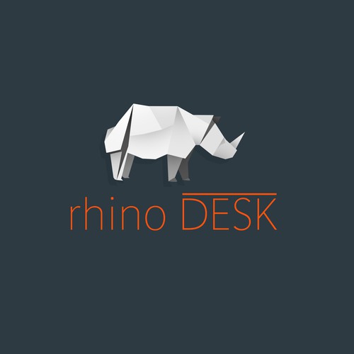 Modern simple logo for desk company