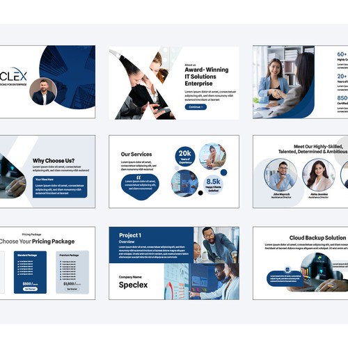 PowerPoint Presentation for IT Services 