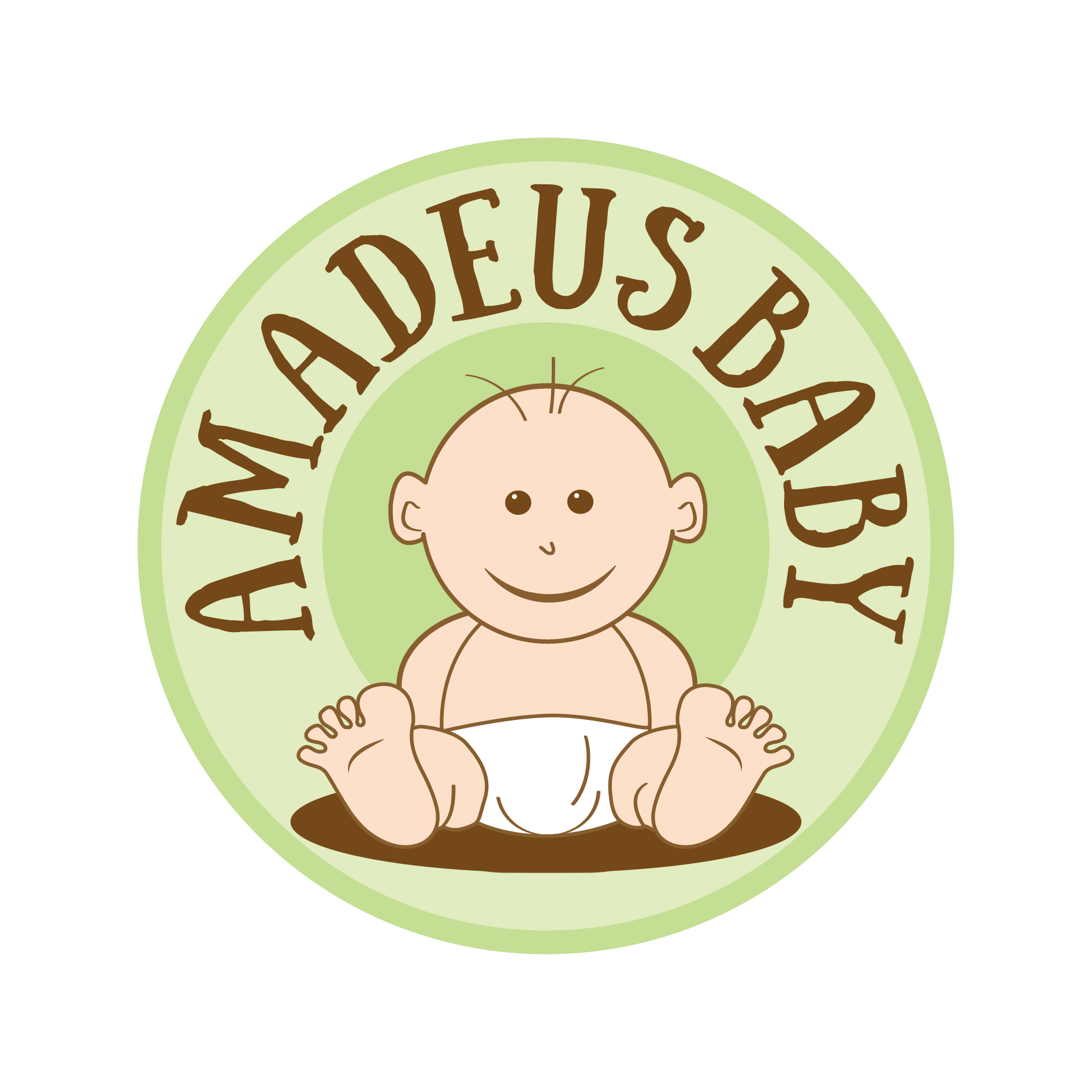 A brand logo for a babycare product line