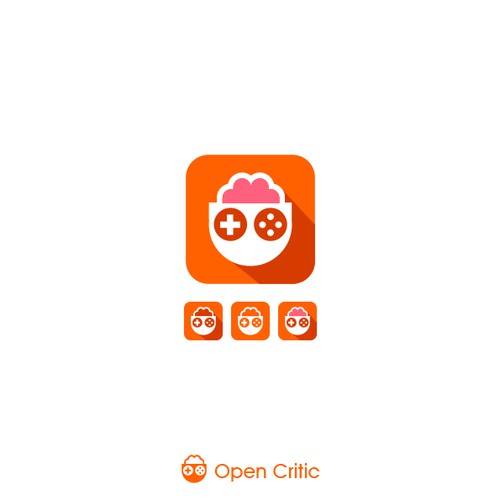 Simple logo for Open Critic