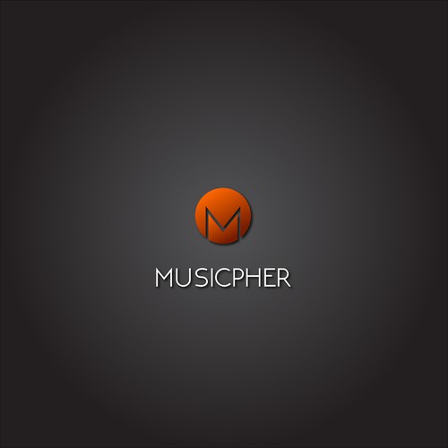 Logo concept for a music app