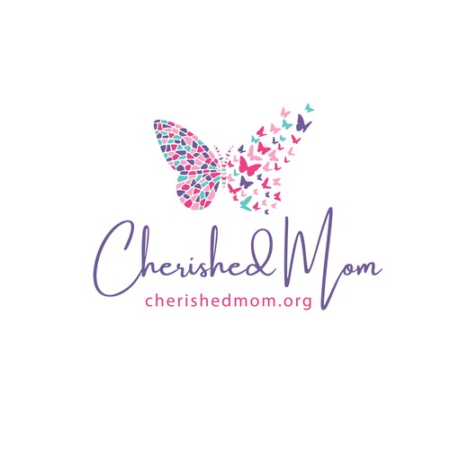 Cherished Mom Logo