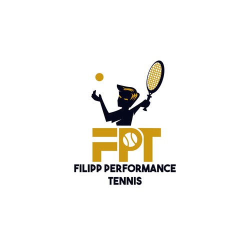 Logo for coach tennis