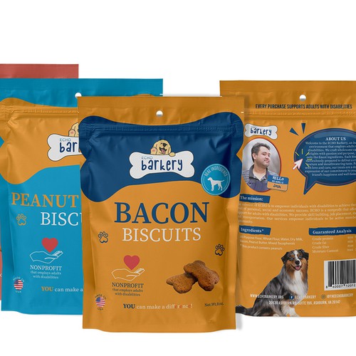 Dog Biscuits Retail Packaging