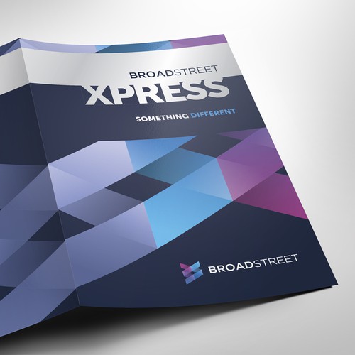 Brochure design for a new software