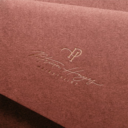 Beautiful handmade Logo for an hairstylist