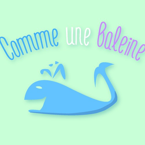 Logo "Comme une baleine"