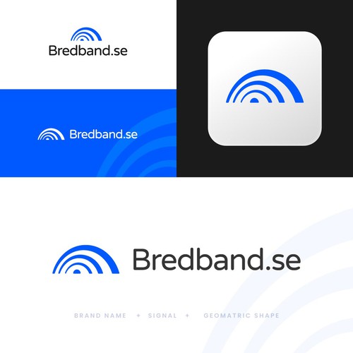 logo design for bredband.se
