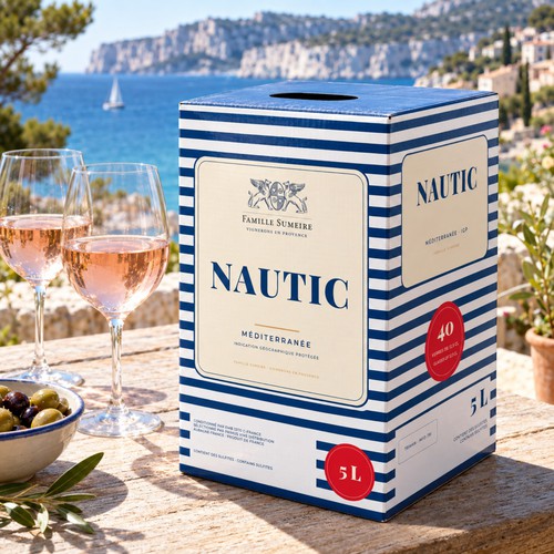 Bag-in-box wine packaging — NAUTIC Marinière