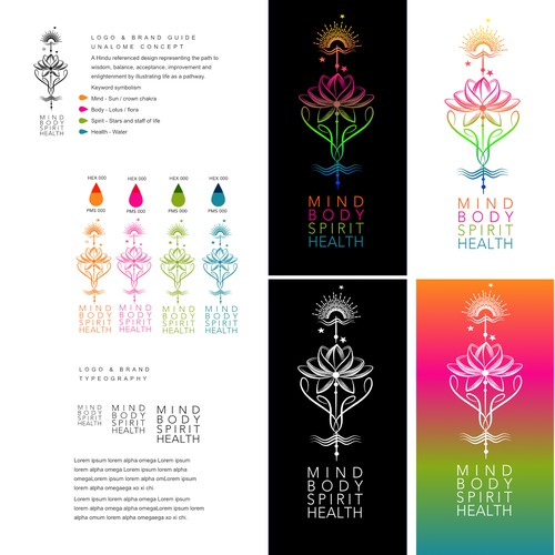 Logo design for a holistic business