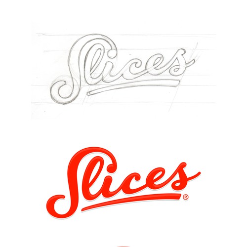ReBRAND Slices Restaurant with a new logo