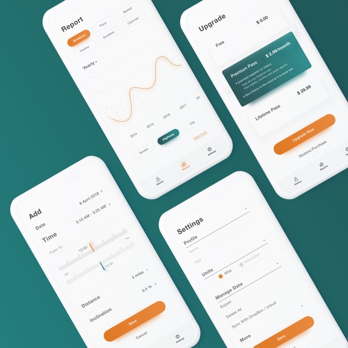 Minimal App Design Concept