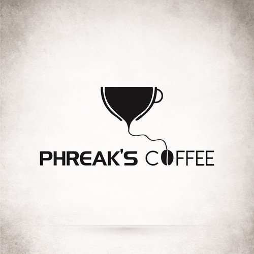Make me a hacker / phreaker logo for my coffee shop