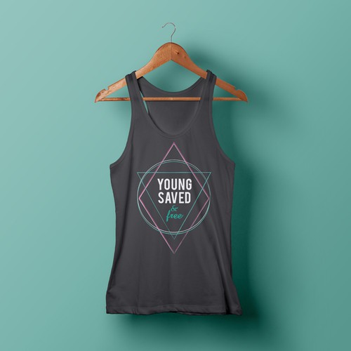 T-Shirt Design for trendy, faith-based apparel