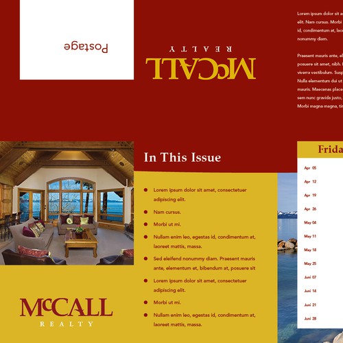 Help McCall Realty with a new brochure design