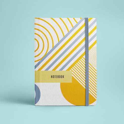 Notebook cover design