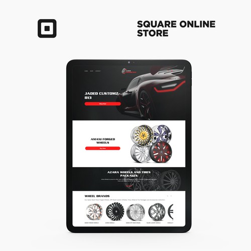 Square Online Store For Jaded Customz 813