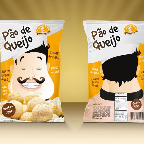 Create eye-catching design for Mr.Cheese bread- a Brazilian company!