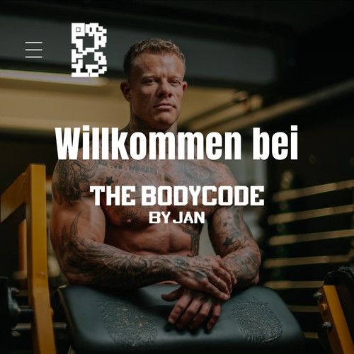 Web Design - The Bodycode by Jan