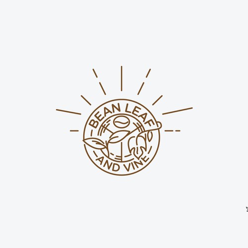 logo concept for a coffee shop