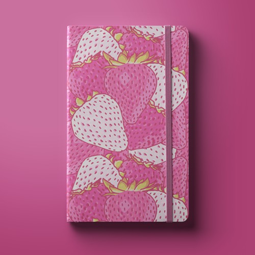 Strawberry notebook