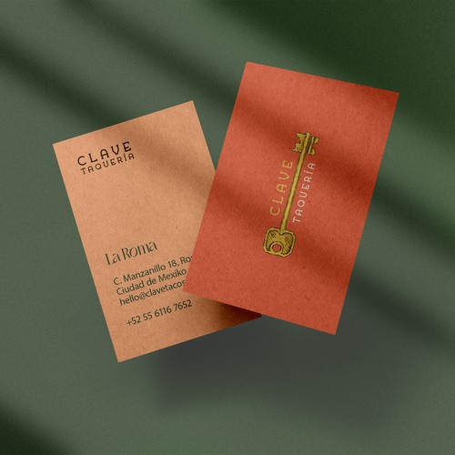 Business Card design for a Restaurant  