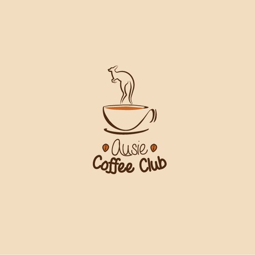 Create a standout logo for a new Aussie coffee bar that is launching in America.