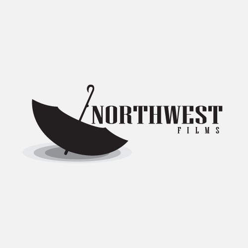 Create a minimal/vintage fusion logo for Northwest Films