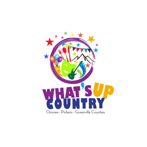 Logo Design For "What's UP Country"
