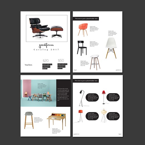 Minimal Furniture Catalog