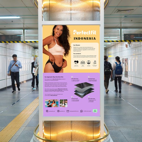 Public underwear poster 