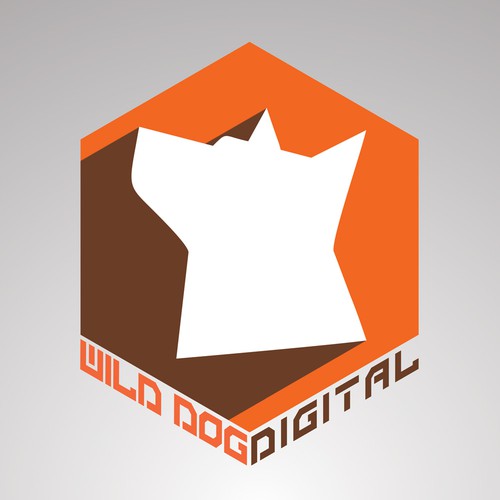 Wild Dog Digital logo design for contest.