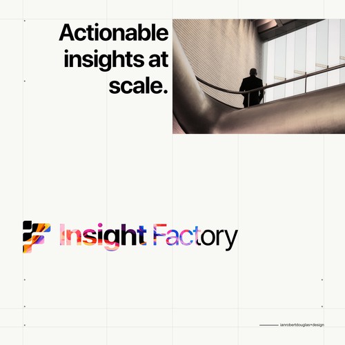Colorful mark for Insight Factory