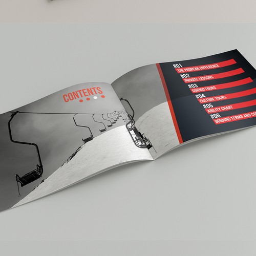 Propeak snow sport brochure