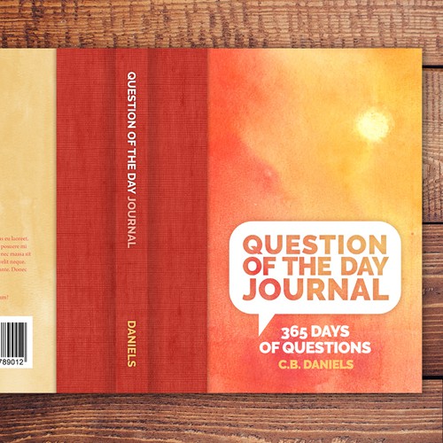 Warm, Inviting Journal Cover Design