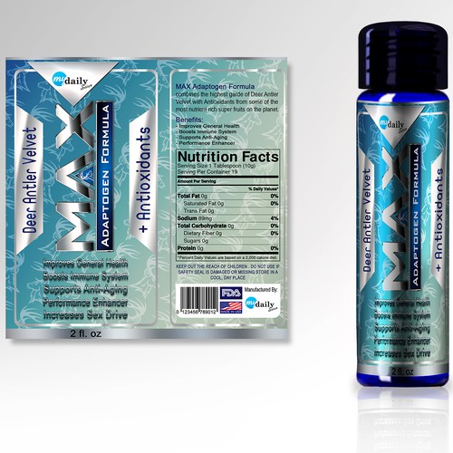 LABEL DESIGN - NUTRITIONAL PRODUCT - NEW