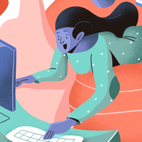 illustration for 99 desing web