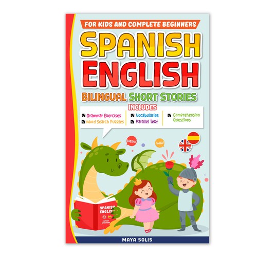 eBook cover for English Spanish Stories For Kids