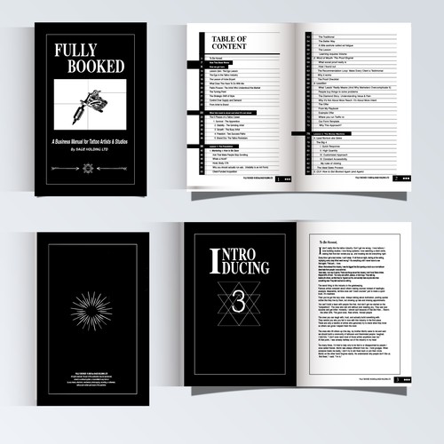 Design page layout manual books