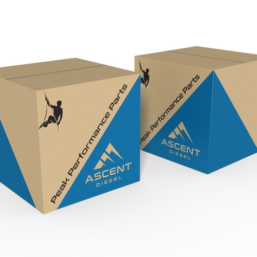 ASCENT DIESEL peak performance parts packaging