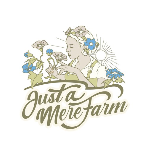 flower farm logo